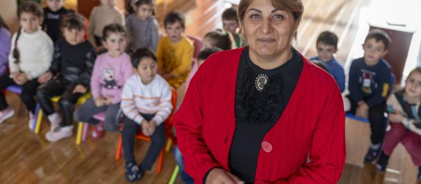 Marina Aghajaniani Akhalkalaki Kindergarten Teacher